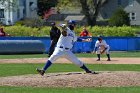 Baseball vs WPI  Wheaton College baseball vs Worcester Polytechnic Institute. - (Photo by Keith Nordstrom) : Wheaton, baseball